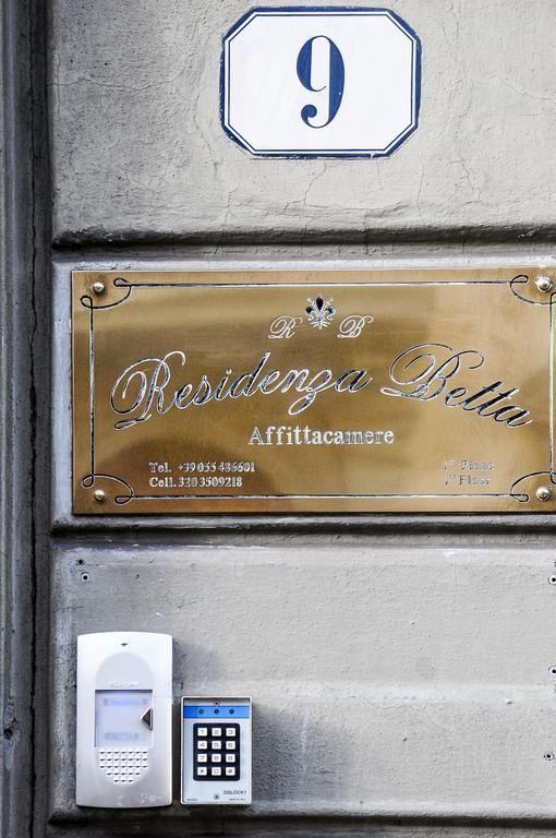 Residenza Betta Bed and Breakfast Firenze Eksteriør billede