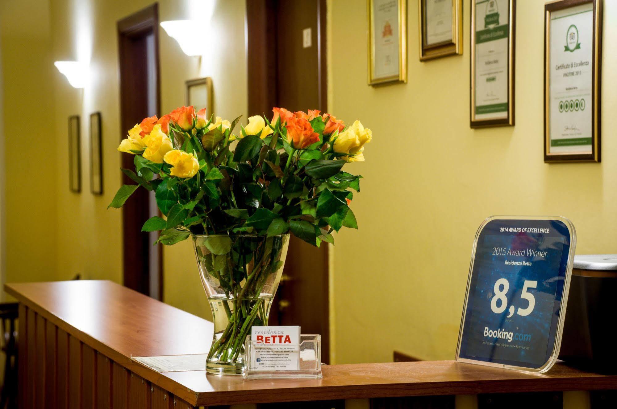 Residenza Betta Bed and Breakfast Firenze Eksteriør billede
